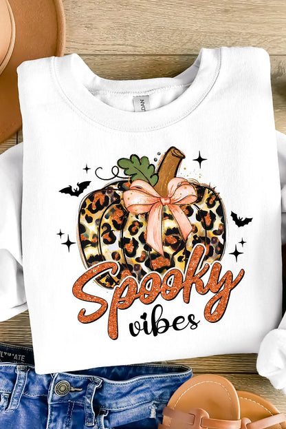 Spooky Vibes Graphic Sweatshirt