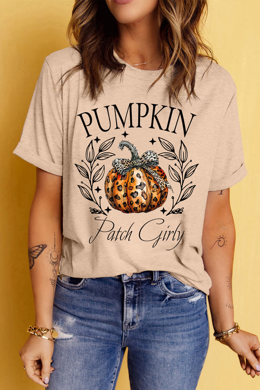 Pumpkin Patch Graphic Short Sleeve T-Shirt