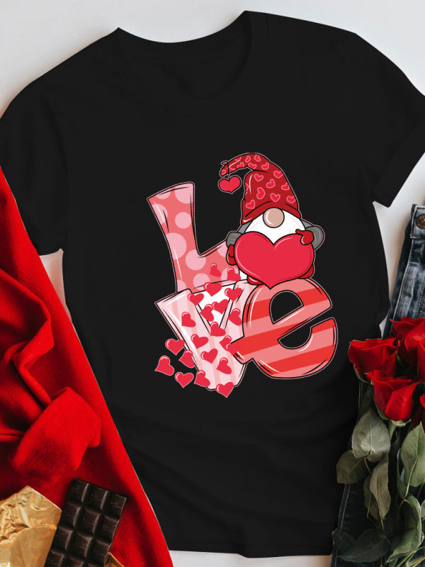 Valentine's Day Gnome Love T-shirt