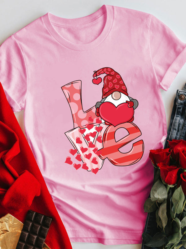 Valentine's Day Gnome Love T-shirt