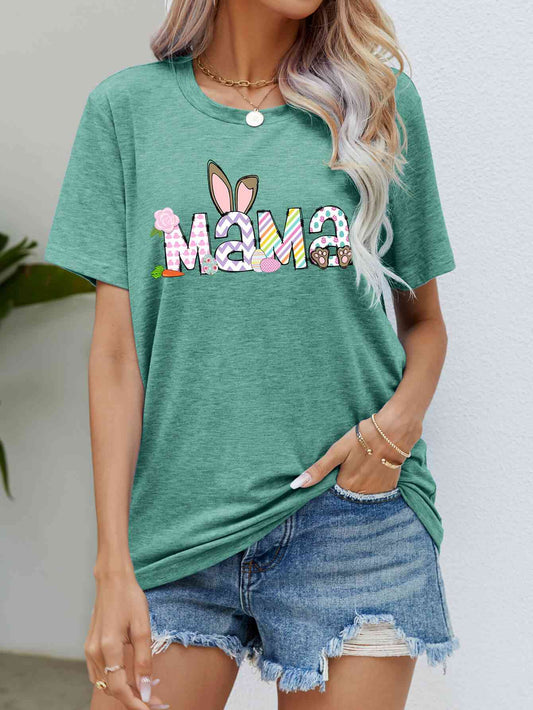 Easter Bunny Mama Graphic T-Shirt