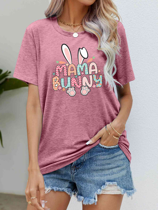 Mama Bunny Easter Tee