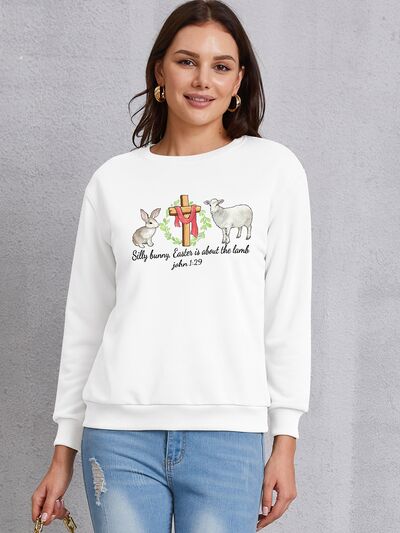 Religious Easter Graphic Sweatshirt