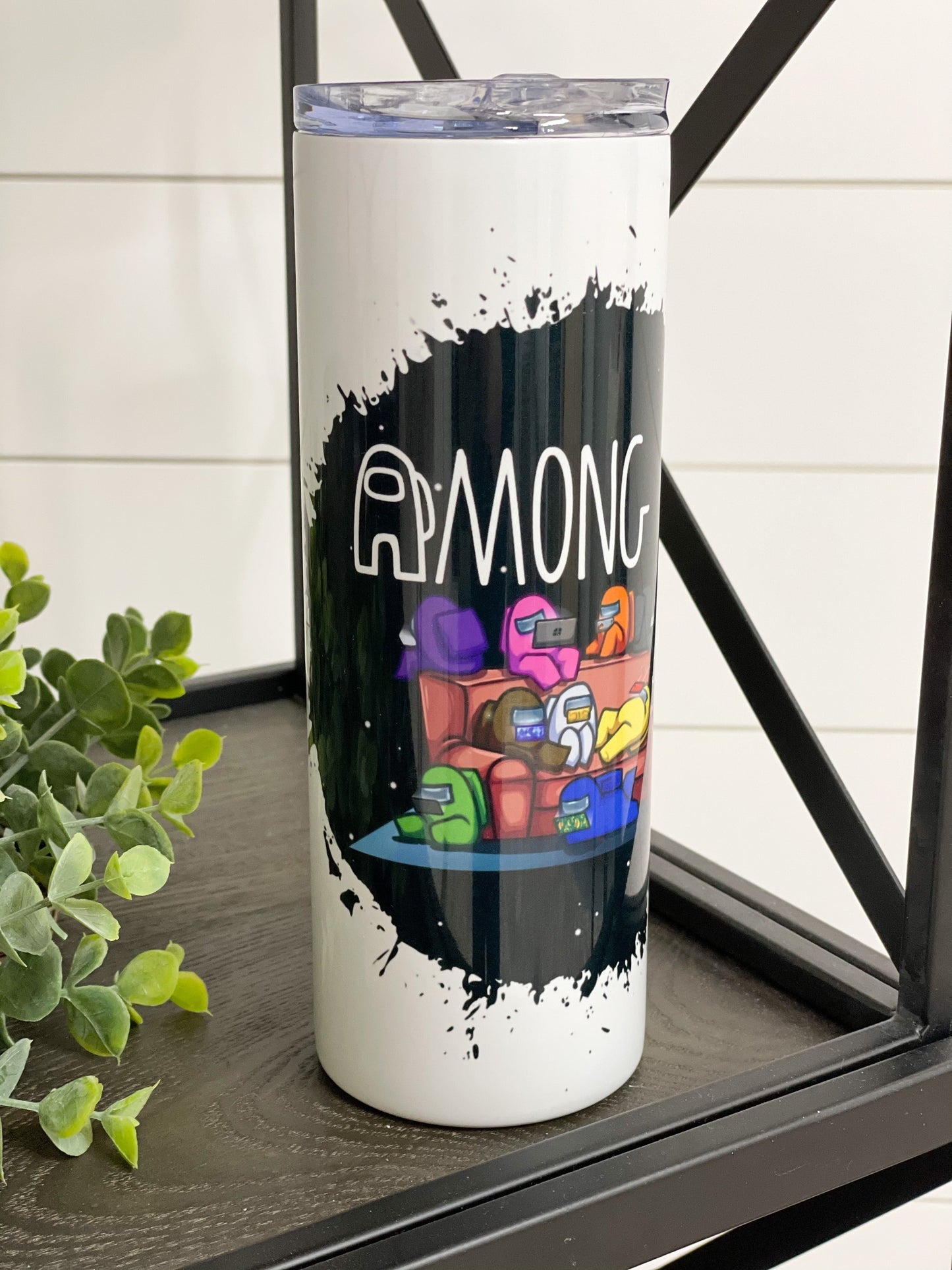 Among Us 20oz Skinny Tumbler