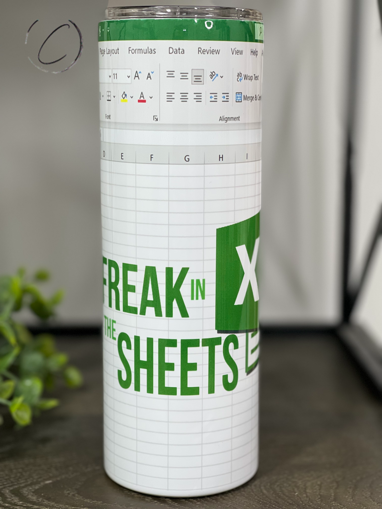 Freak In The Sheets Excel 20oz Skinny Tumbler