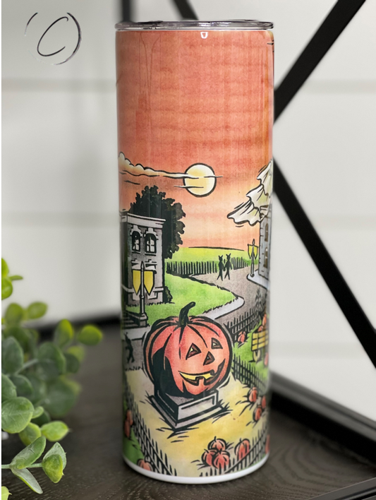 Halloweentown 20oz Skinny Tumbler