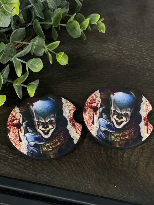 Pennywise Bloody Paper Car Coaster Set