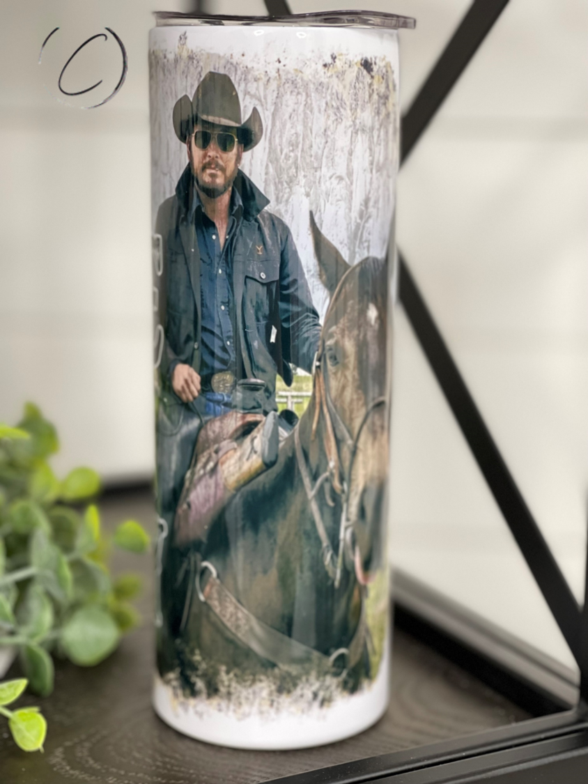 Save A Horse... Rip Wheeler 20oz Skinny Tumbler