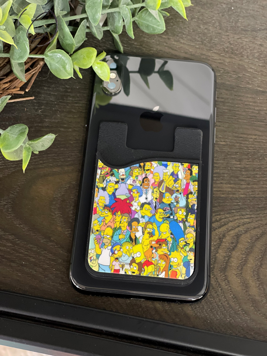 The Simpsons Card Caddy Phone Wallet